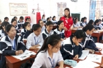 Một giờ giảng của cô giáo Nguyễn Thị Thu Thoa (Trường THPT Nguyễn Huệ).