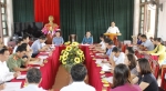 Đồng chí Trần Hồng Quảng, Phó Bí thư Thường trực Tỉnh ủy, Chủ tịch HĐND tỉnh chủ trì hội nghị giao ban công tác dân vận.