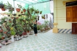 Mô hình "Nhà sạch, vườn đẹp" tại thôn 4b, xã Đông Sơn, thành phố Tam Điệp.