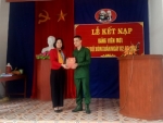 Các cấp Hội phụ nữ Yên Khánh tặng quà, động viên tân binh lên đường nhập ngũ năm 2023