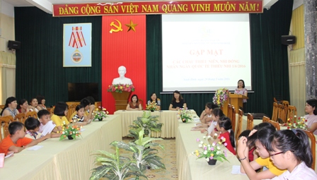 Cơ quan Hội LHPN tỉnh Ninh Bình tổ chức hoạt động vui Tết thiếu nhi Mùng 1-6