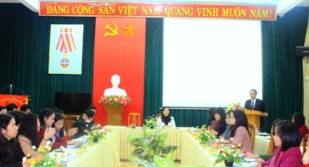 Đ/c Nguyễn Tiến Thành, Phó Bí Thư Thường trực Tỉnh ủy dự và phát biểu chỉ đạo tại Hội nghị