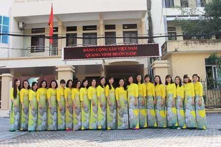 Cán bộ Hội LHPN tỉnh Ninh Bình