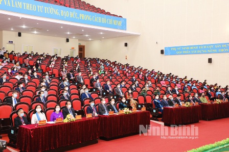 Các đại biểu dự khai mạc đại hội.