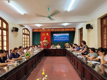 Hội LHPN huyện Hoa Lư tổ chức Hội nghị Phản biện xã hội đối với Dự thảo Luật phòng chống bạo lực gia đình (sửa đổi)