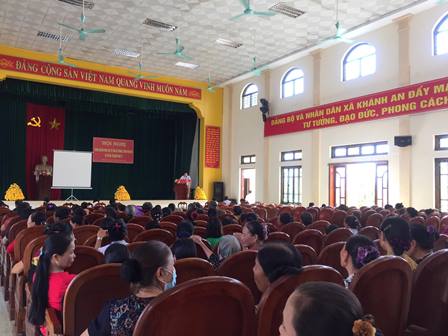 Tuyên truyền, trợ giúp pháp lý cho hội viên và nhân dân xã Khánh An, huyện Yên Khánh