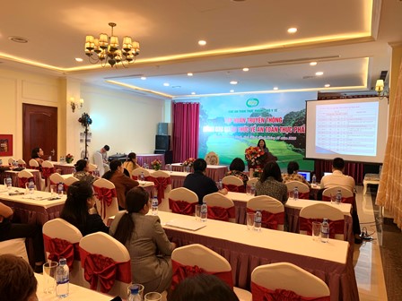 Hội LHPN thành phố Ninh Bình phối hợp tập huấn truyền thông nâng cao nhận thức về an toàn thực phẩm